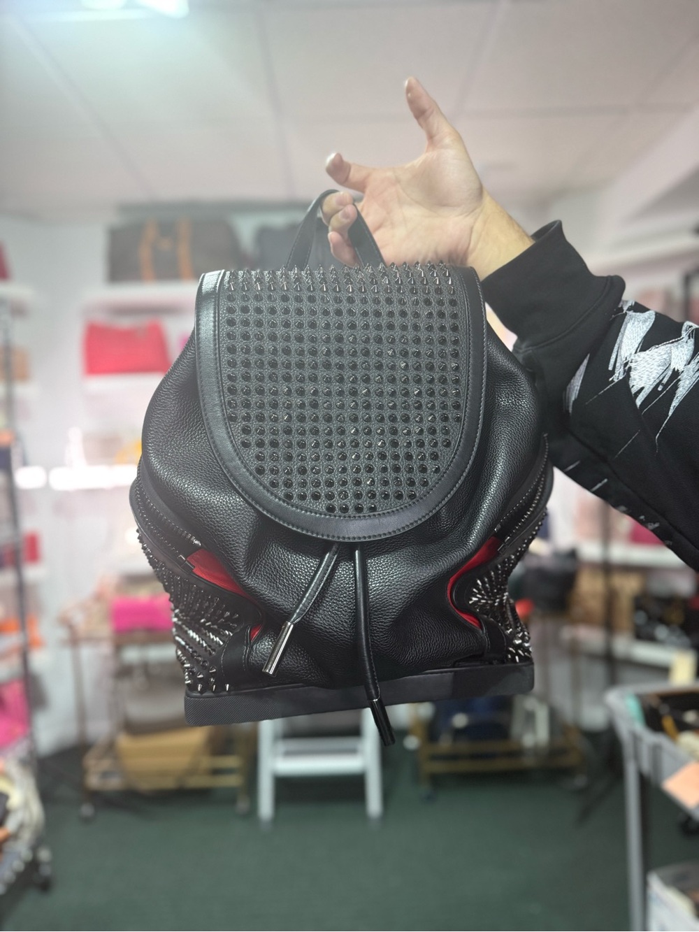 SCRUB SPECIAL Christian Louboutin Studded Backpack